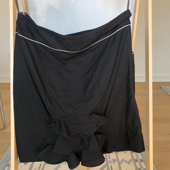 Anthropologie Black Pencil Skirt - Picture 2 of 6